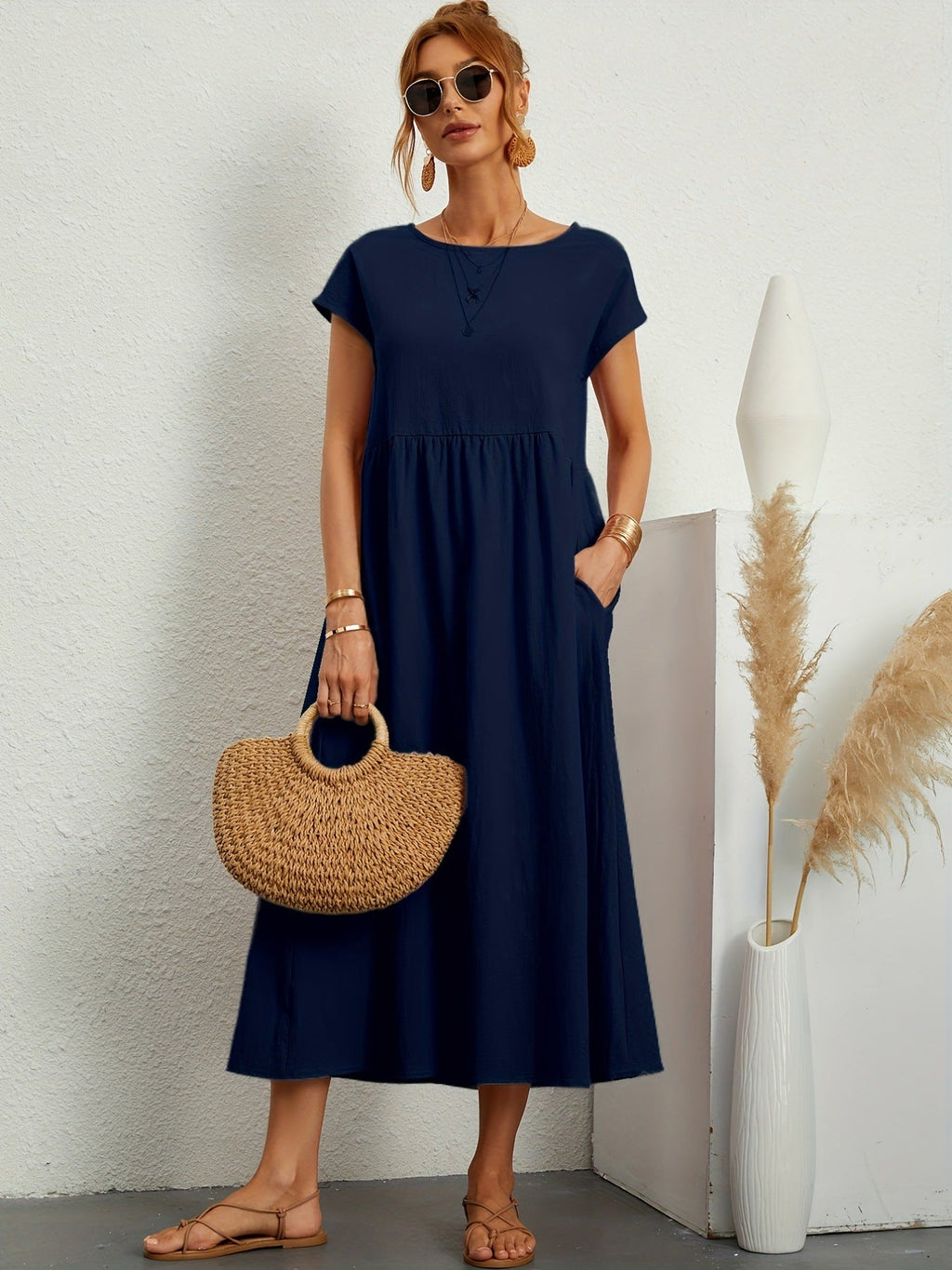 Robe longue fluide — vue 12