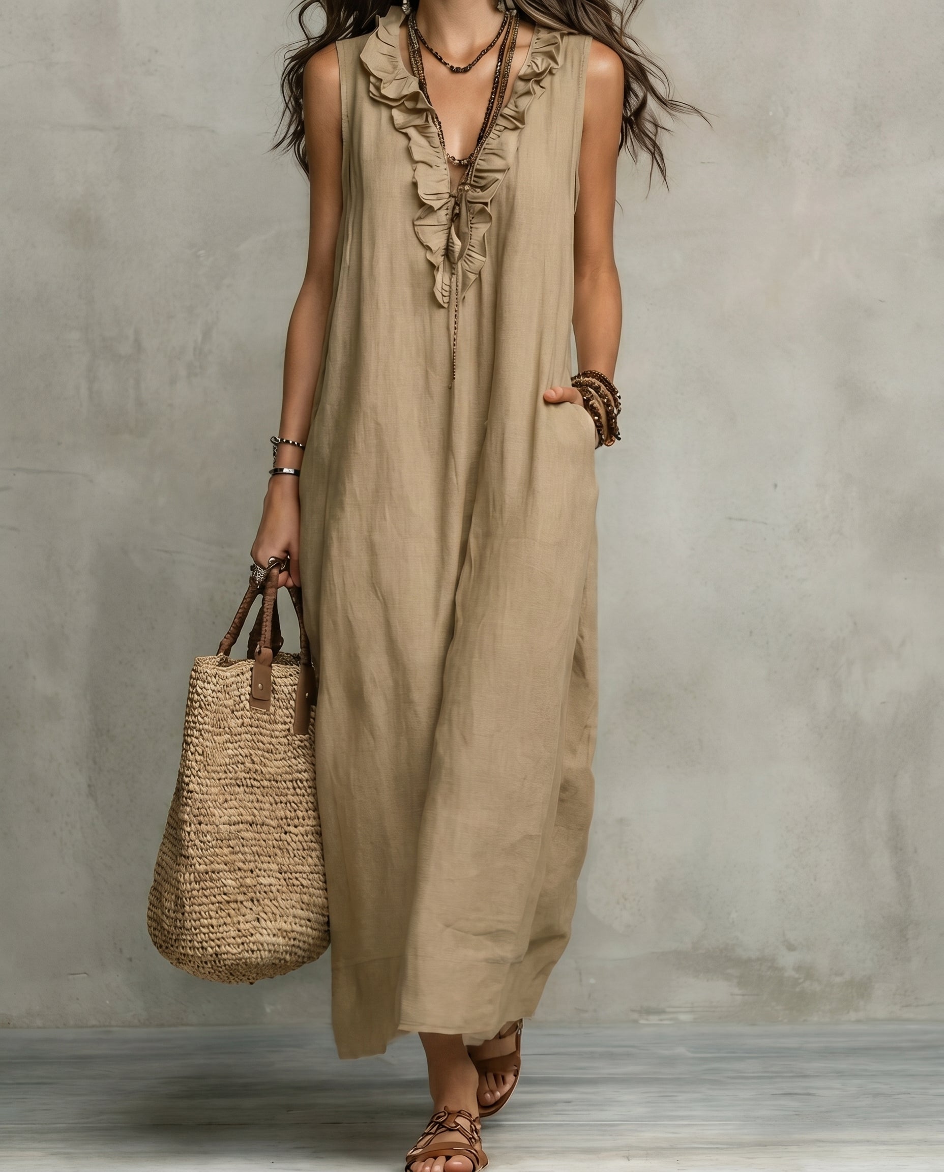 Robe longue bohème — vue 9