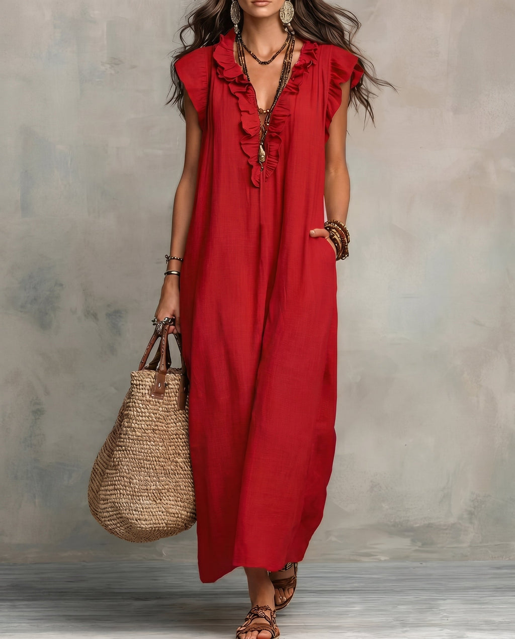 Robe longue bohème — vue 7