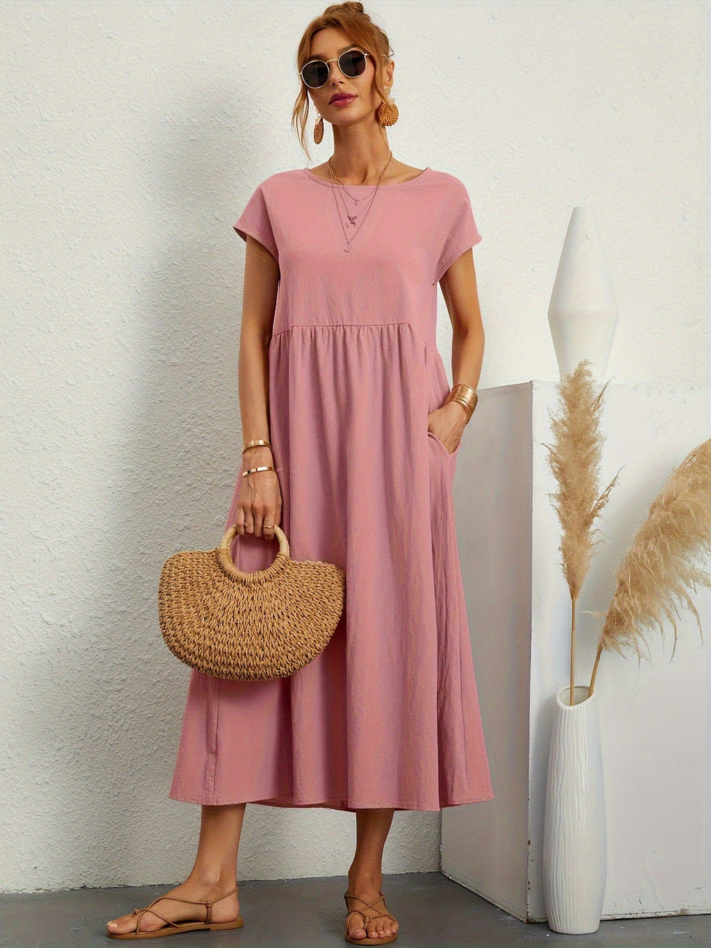 Robe longue fluide — vue 14