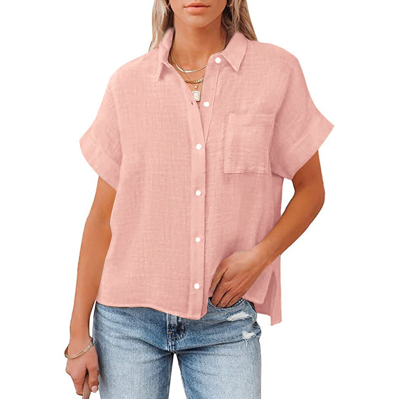 Chemise décontractée à manches courtes — vue 4