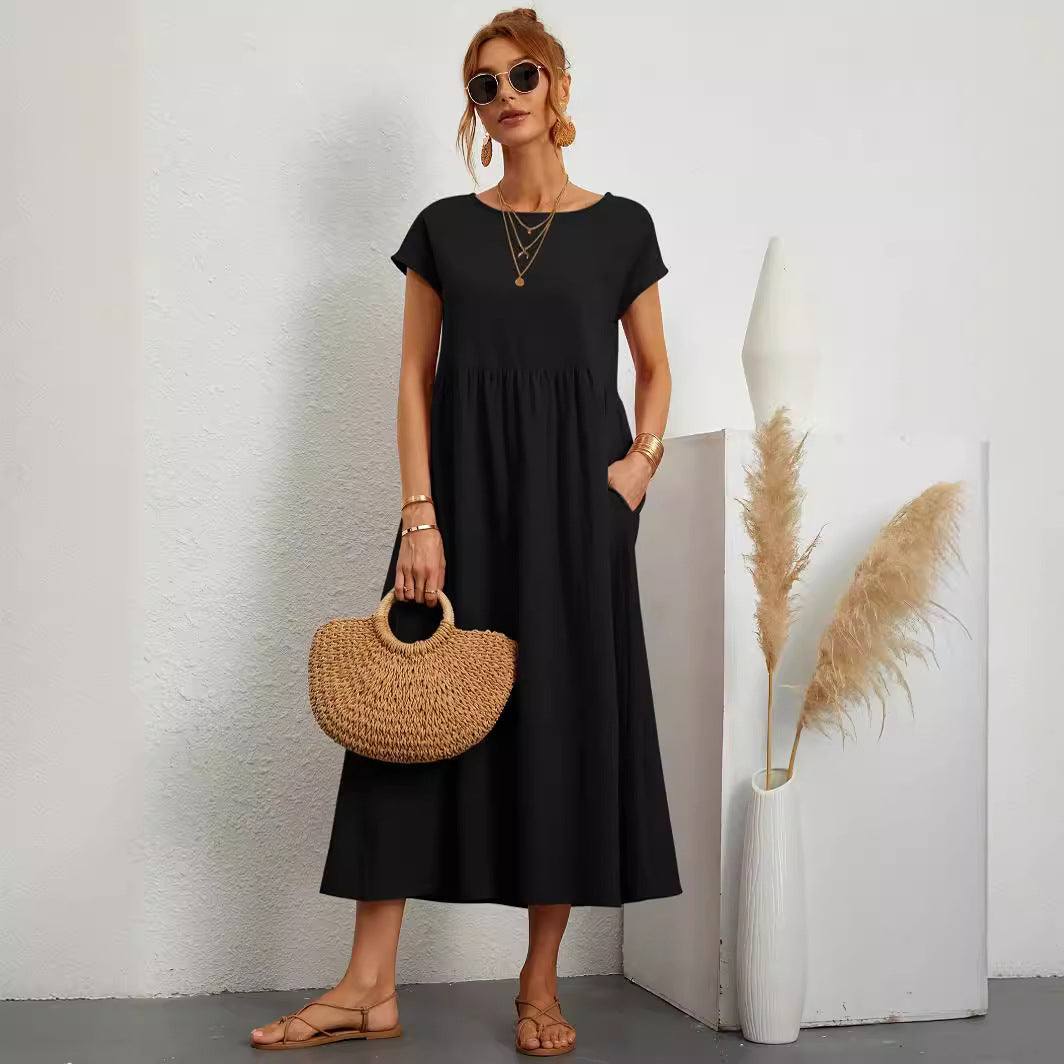 Robe longue fluide — vue 3