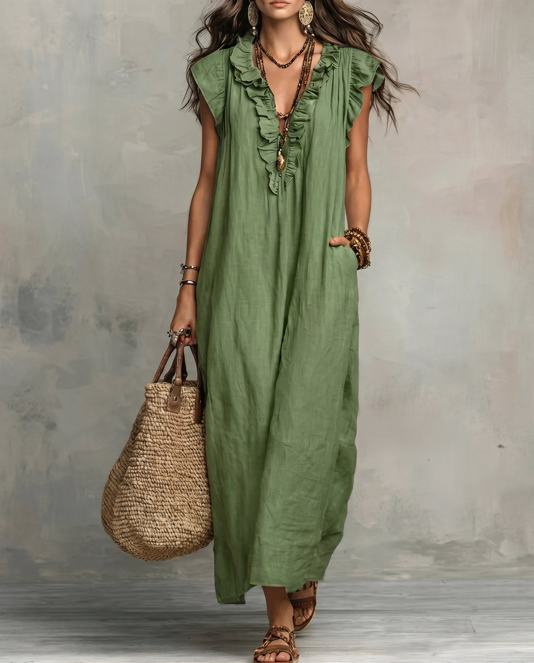 Robe longue bohème — vue 6