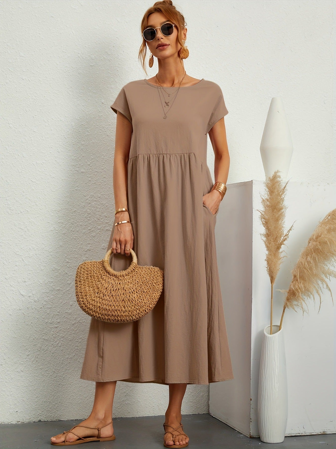 Robe longue fluide — vue 8