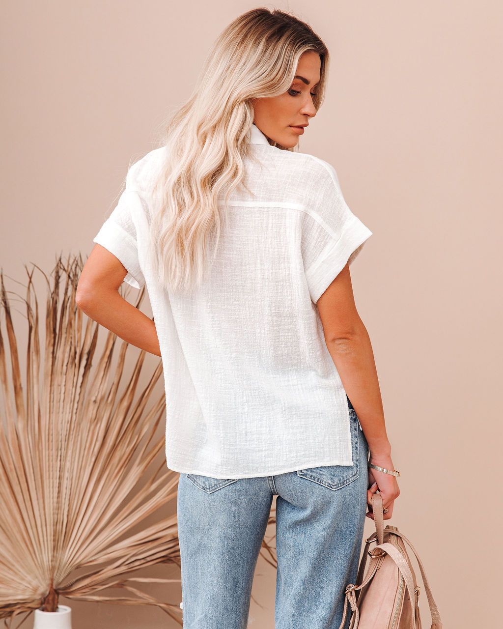 Chemise décontractée à manches courtes — vue 2