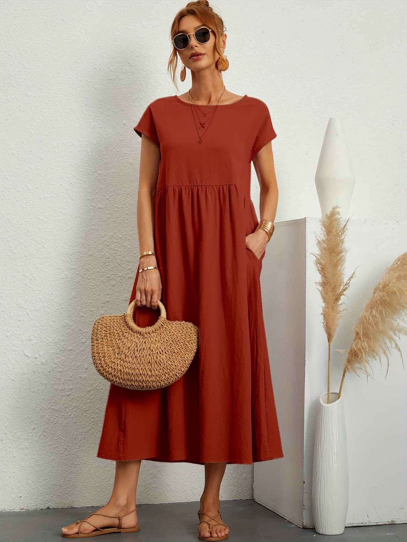 Robe longue fluide — vue 2