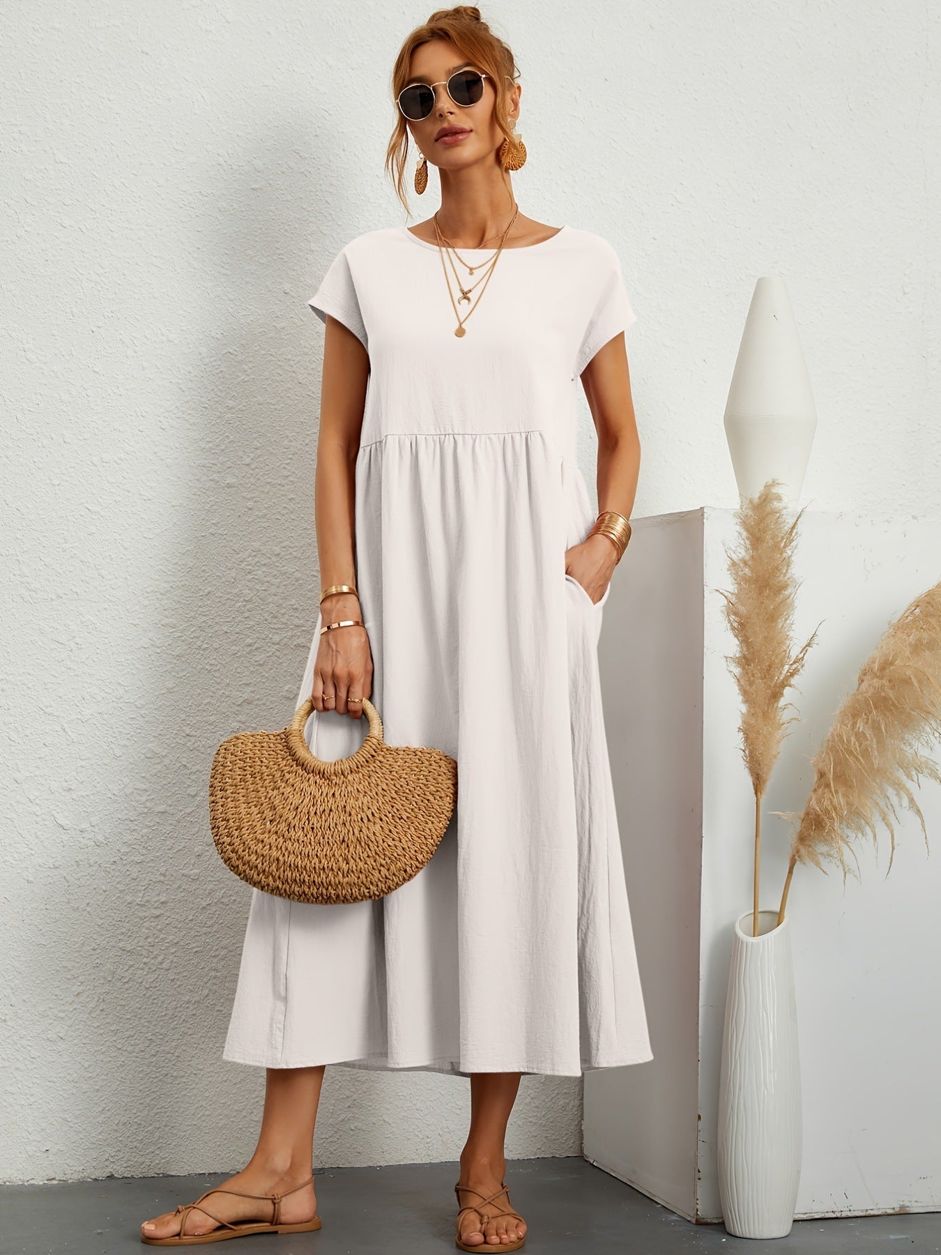 Robe longue fluide — vue 15