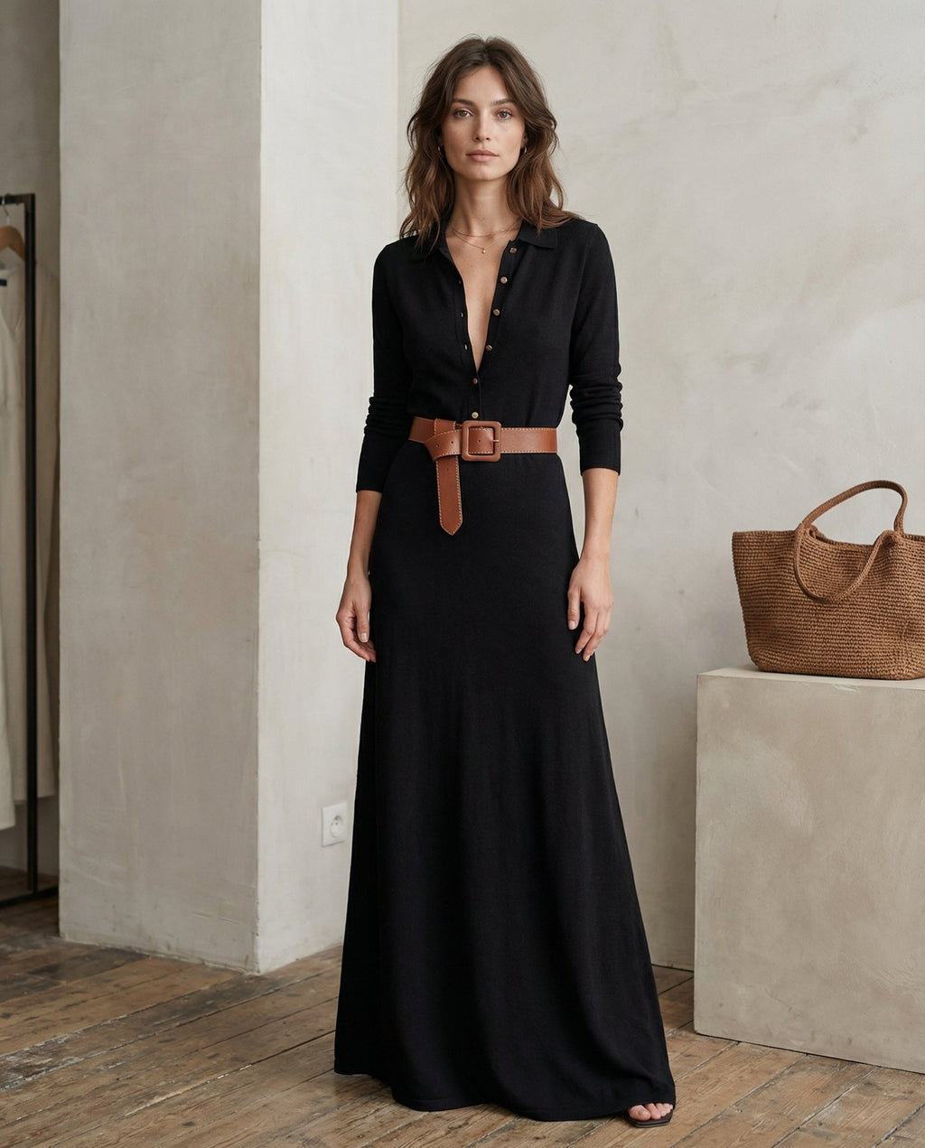 Chemise maille boutonnée — vue 9