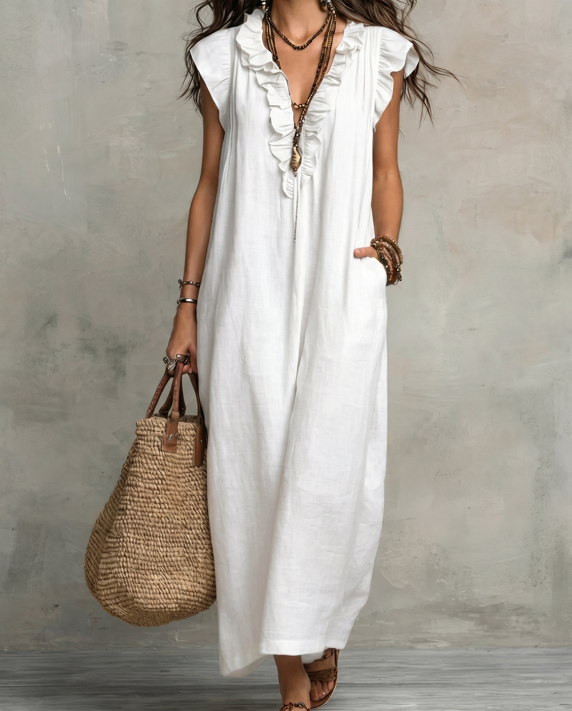 Robe longue bohème — vue 8